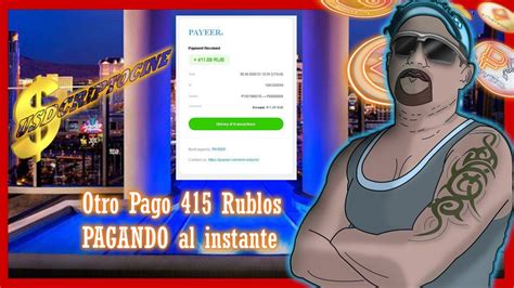 415 Rublos Cada Semana Un Nuevo Pago De Web Coin COMPROBANTE DE PAGO