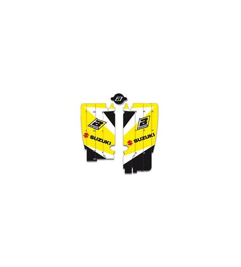 Kit D Co De Cache Radiateur Blackbird Dream Graphic Jaune Suzuki Rm Z