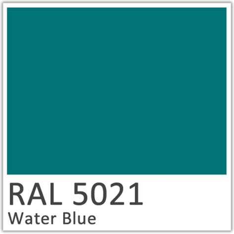 Ral 5021 Gt Polyester Pigment Water Blue