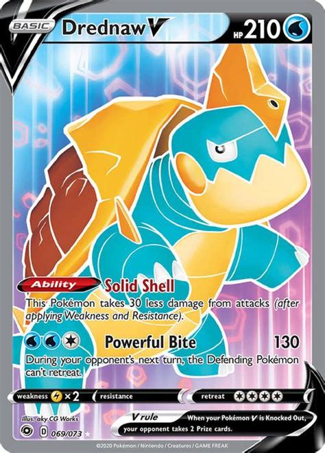 Drednaw V Champion S Path Full Art Ultra Rare Shady Bloom