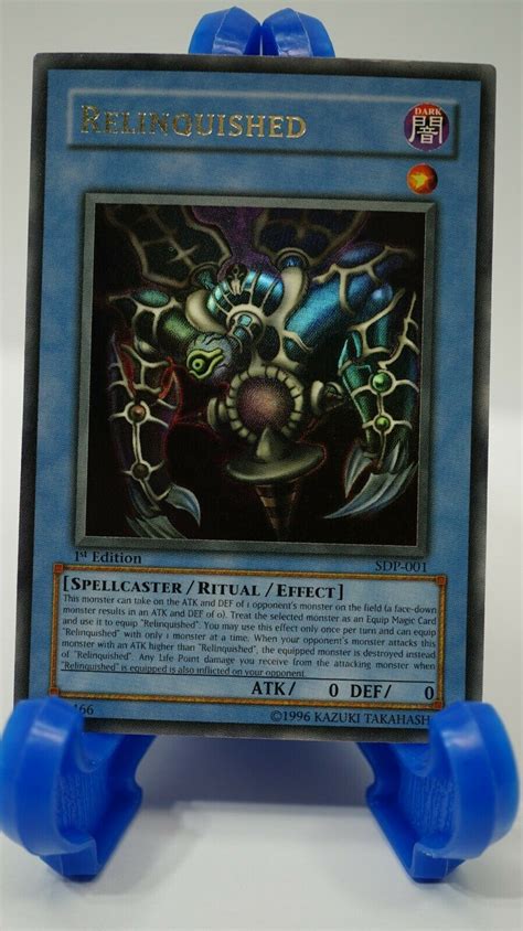 St Edition Relinquished Sdp Starter Deck Pegasus Ultra Rare Near