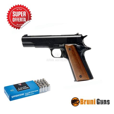 Pistola A Salve Colt Automatica Mm Colpi Br Fi Bruni