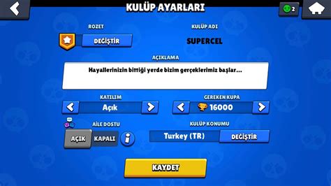 Brawl Stars Kulüp Tanıtımı Kulübümüze Katılmayı Unutmayım Youtube