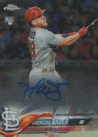 Harrison Bader 2018 Topps Chrome RA HB Rookie Auto Price Guide