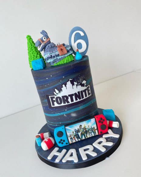 Fortnite Cake Ideas To Inspire You Galaxy Loot Llama Med Kit