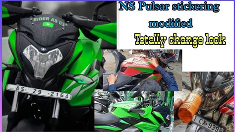 Ns Pulsar Sticker Modification Ns Pulsar Stickering Totally