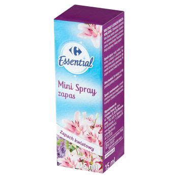 Carrefour Essential Mini Spray Od Wie Acz Zapas Zapach Kwiatowy Ml