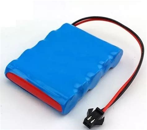 Bateria Carrinho 6v 2700mah Aa Conector Smp02 Recarregável Parcelamento Sem Juros