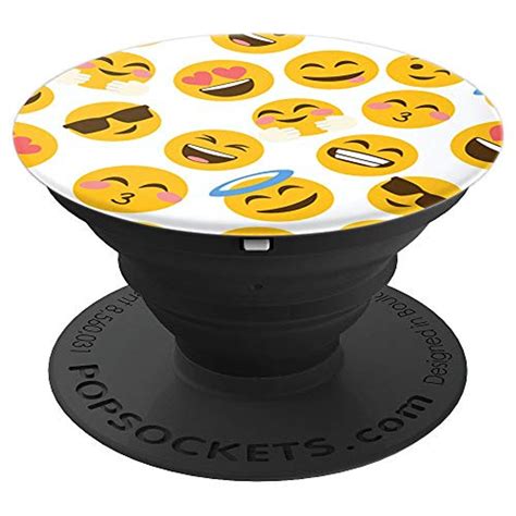 Cute Yellow Emojis Smileys Pop Socket Popsocket Emojis Popsockets