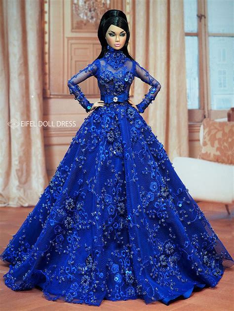 New Dress For Sell Efdd Doll Dress Barbie Gowns Doll Clothes Barbie