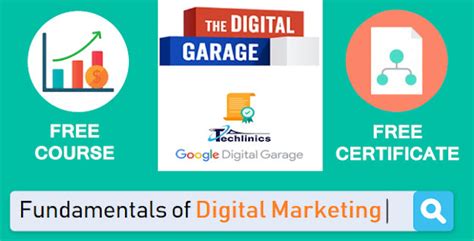 Digital garage google certificate free online course