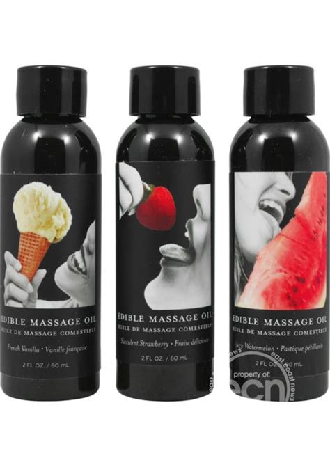 Earthly Body Edible Massage Oil Set T Sets Fantasy Ts Nj