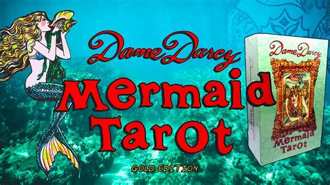 Mermaid Tarot Gold Edge Edition Deluxe Box Dame Darcy Etsy Canada