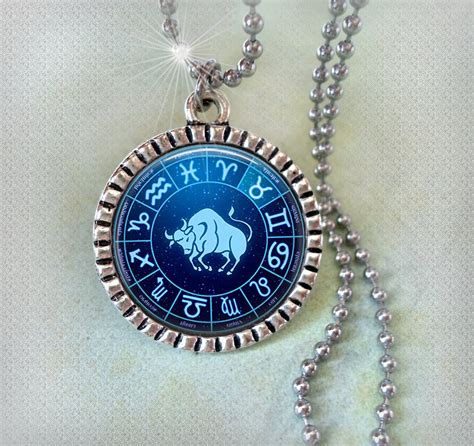 Taurus Zodiac T Taurus Necklace April Birthday May Birthday Taurus The Bull Men Women