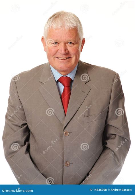 Successful Mature Businessman Stock Photo Image Of Management