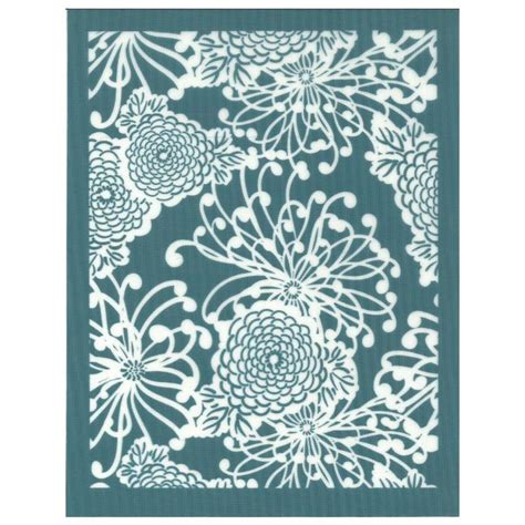 Diy Screen Printing Chrysanthemum Flower Ceramic Silk Screen Stencil Ezscreenprint