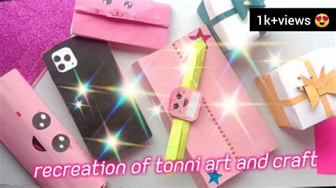 Recreation Of Tonni Art And Craft 🤩 Youtube