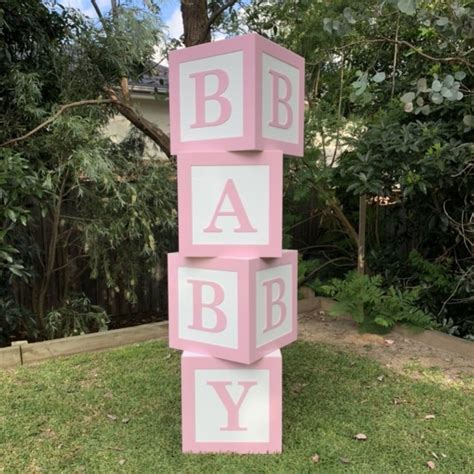 Pink Baby Blocks | Luxe Couture Events