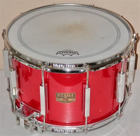 Vintage Tama Artstar Snare Drum 14x9 Extra Deep Lipstick Red Reverb