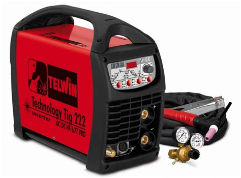 TIG Welder Technology TIG 222 AC DC Accessories Telwin Stokker