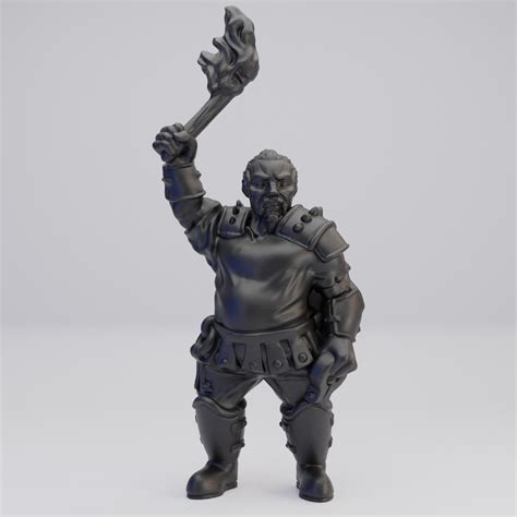 Hot Goblin 人間男性看守 ミニチュア ホットゴブリン TRPG 警備兵