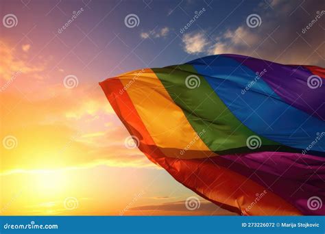 Fondo Arco Iris Lgbt Lgbtq Orgullo Gay Bandera Arco Iris Fondo Generativo Ai Stock De