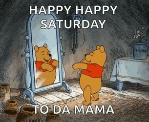 Happy Saturday Dancing Winnie The Pooh GIFDB