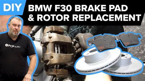 Bmw F30 Front Brake Pad And Disc Replacement Diy Bmw 2 Series 3 Series And 4 Series Youtube