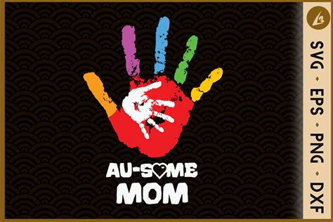 Autism Mom Hands Autism Awareness By Ssflowerstore Thehungryjpeg