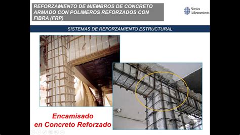 Reforzamiento De Miembros De Concreto Armado Con Fibra FRP YouTube