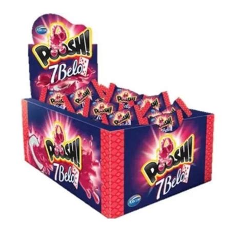 Chiclete Poosh Display 40 Unidades Arcor Escolha O Sabor Shopee