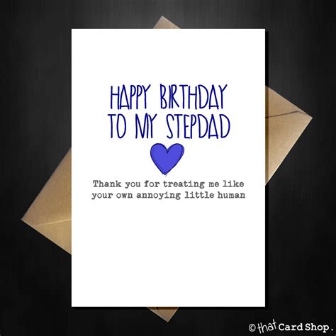 Free Happy Birthday Step Dad Cards Printable