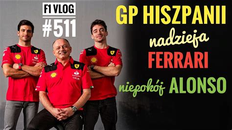 F1 Vlog511 GP Hiszpanii Wielkie Upgrade Y Ferrari Alonso Broni