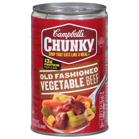 Campbell S Chunky Old Fashioned Vegetable Beef Soup Shop Soups