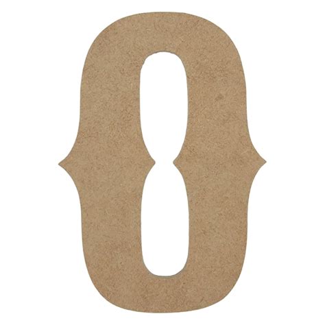 3 Wooden Carnival Letter O Unfinished Circus Font Craft Cutout On 1 4 Mdf