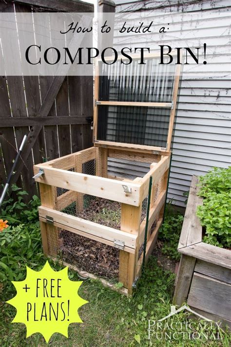 Compost Bin Design Plans