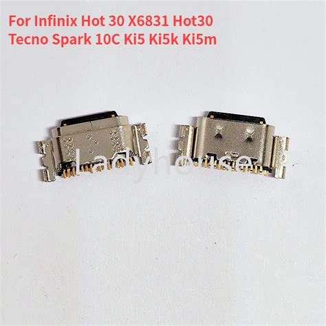 Pcs For Infinix Hot X Hot Tecno Spark C Ki Ki K Ki M Usb Charging Port Dock