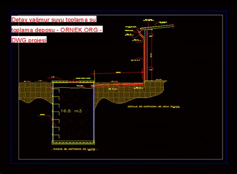 Detay Su Deposu Dwg Projesi Autocad Projeler Hot Sex Picture