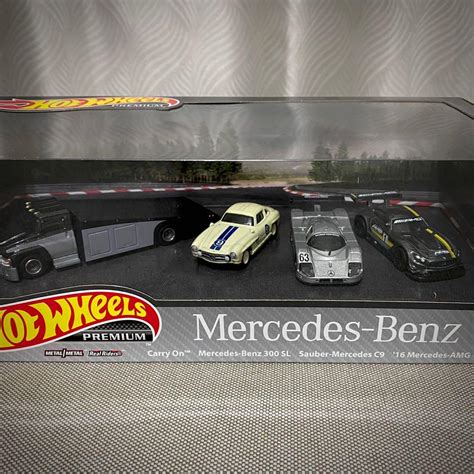 Hot Wheels Mercedes Diorama Hotwheels Loose Amg Gt Sauber Mercedes C Sl Hobbies