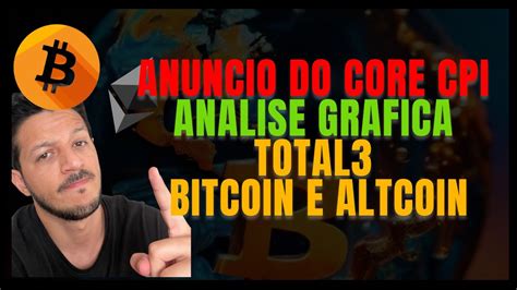 Divulga O Do Core Cpi E An Lise Gr Fica De Bitcoin E Altcoins Youtube