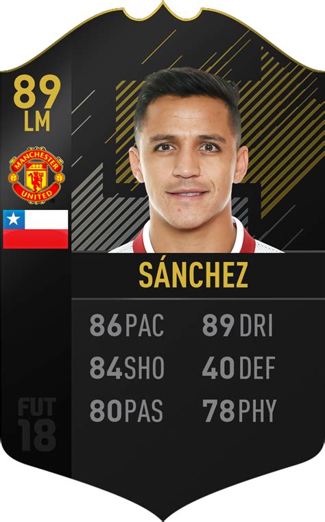 Download 23 Sanchez Fifa 18 Card Hd Transparent Png