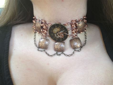 Custom Steampunk Collar By Ishta Arts Facebook Ishtaarts