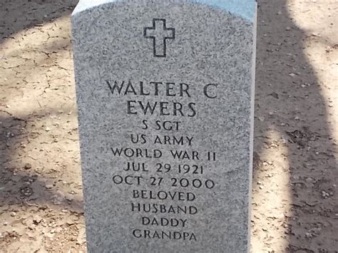 Walter Crockett Ewers 1921 2000 Find A Grave Memorial