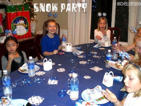 michelle paige blogs: Snow Party!