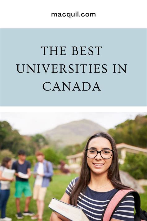 The Best Universities In Canada