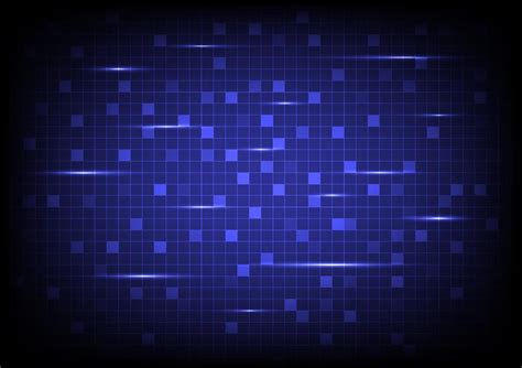 Abstract Background High Tech Grid Scattered Squares With Different