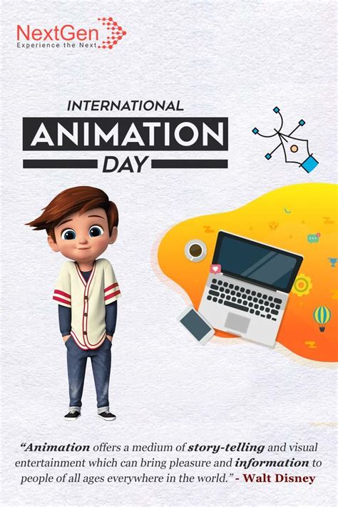 international animation day animation entertaining walt disney