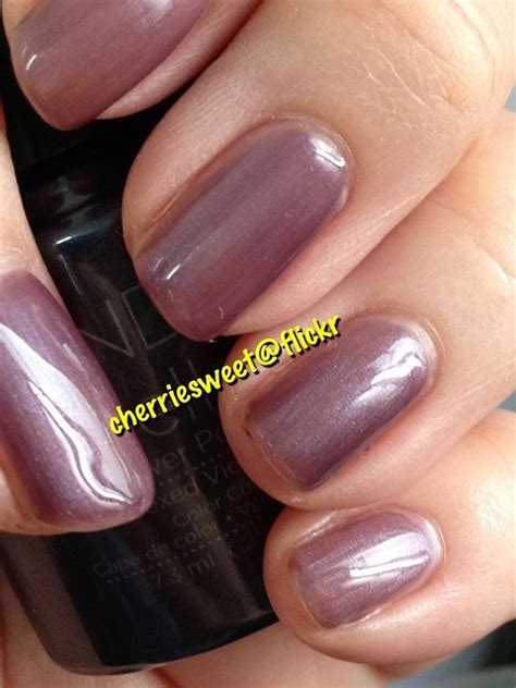 Cnd Shellac Layering Vexed Violette 1 Coat Over Romantique 1 Coat Shellac Nail Colors