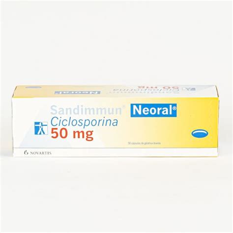 Sandimmun Neoral cápsula 50 mg Audifarma Droguerías