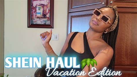 Shein Vacation Haul Vacation Edition Summer Youtube